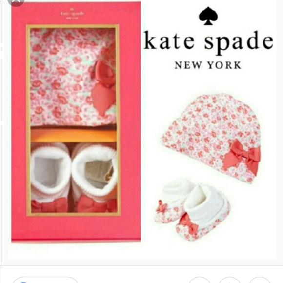 kate spade Other - Kate Spade cap & bootie gift set kate spade Other - Kate Spade cap & bootie gift set